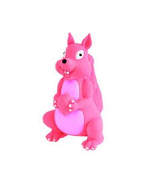 Hračka pes - veverka latex