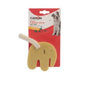 HRAČKA SLON KAUČUK + LANO 10 cm CAMON