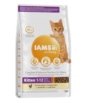 IAMS for Vitality Kitten Food with Fresh Chicken