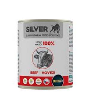 IRONpet Silver Dog Hovězí 100% masa, konzerva