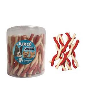 Jerky tyčinka kroucená Vanilka & hovězí JUKO Snacks