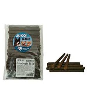 Jerky tyčinky Drůbeží & ryba JUKO Snacks