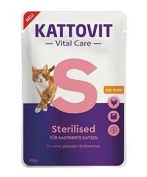 Kattovit Cat Vital Care Sterilized kuře kapsa 