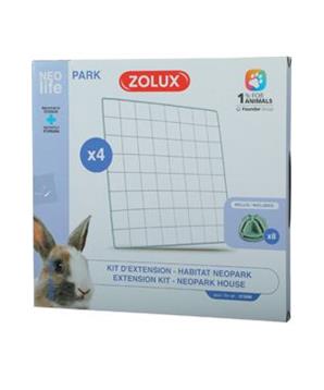Komponenty NEOLIFE NEOPARK králík 4panely mřížka Zolux