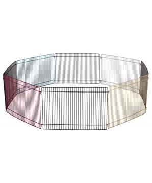 Kovová ohrádka, barvená pro malé hlodavce 8 dílů