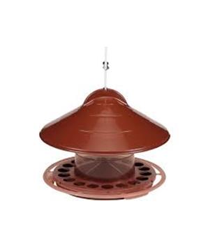 Krmítko pro ptáky, hnědé