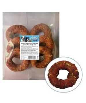 Kroužek buvolí obalený kachním masem JUKO Snacks