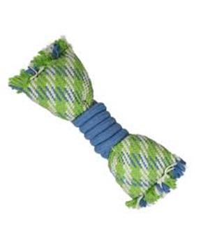 Lanový polštář XXL uzlový pískající modrý