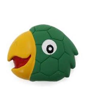 Latexová hračka s pískadlem - papoušek,hlava 