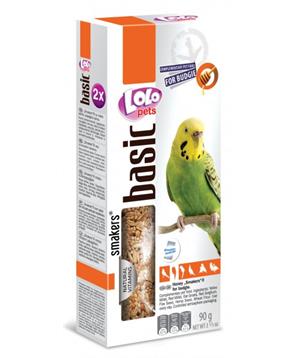 LOLO SMAKERS 2 klasy medové pro andulky 90 g