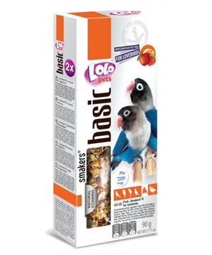 LOLO SMAKERS 2 klasy ovocné pro agapornisy 90 g