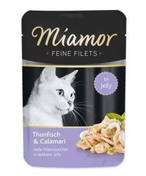 Miamor Cat Filet Kapsa Tuňák+Kalamáry