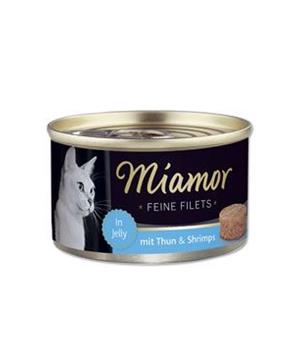 Miamor Cat Filet Konzerva Tuňák+Krevety