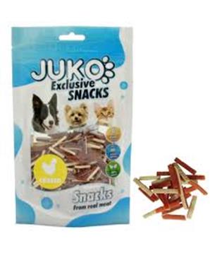Mini Chicken, Liver & Fish Stick JUKO Snacks