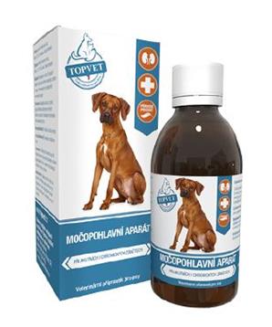 Močopohlavní aparát sirup pro psy TOPVET