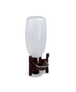 Napáječka kov a plast s lahví 2 l