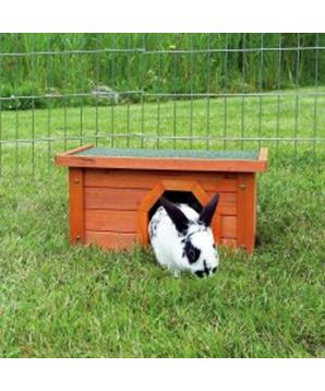 Natura domek pro malá zvířata, hnědá