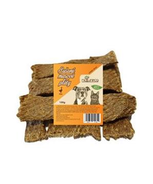 NATURECA pochoutka Masové pláty-Husa,  100%maso 100g