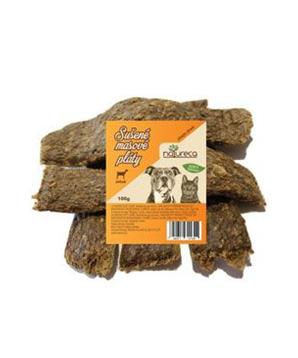 NATURECA pochoutka Masové pláty-Jehně,  100%maso 