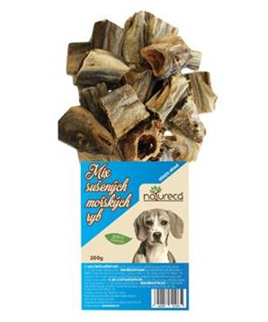 NATURECA pochoutka Mix mořských ryb sušené 200g