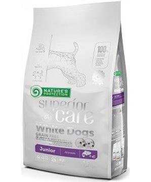 Nature’s Protection Superior Care Dog Dry White Dogs Junior Grain Free Salmon