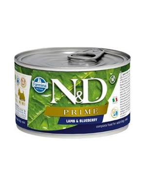 N&D DOG PRIME Adult Lamb & Blueberry Mini