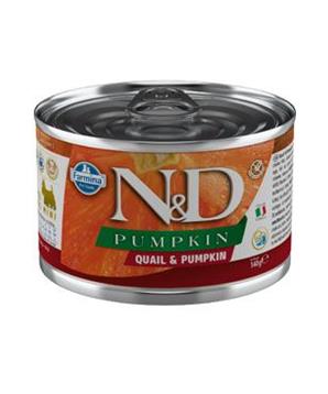 N&D DOG PUMPKIN Adult Quail & Pumpkin Mini 