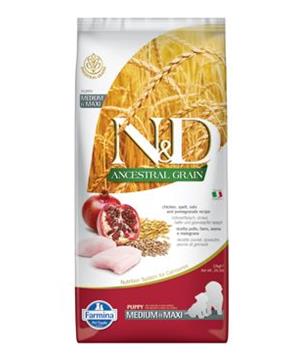 N&D LG DOG Puppy M/L Chicken & Pomegranate