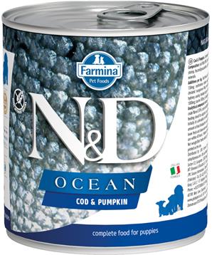 N&D DOG OCEAN Puppy Codfish & Pumpkin 