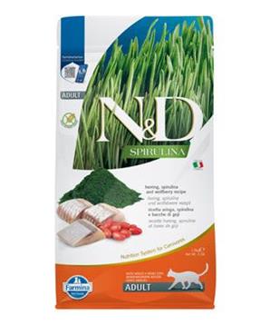 N&D SPIRULINA CAT Adult Herring & Wolfberry