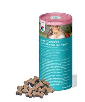 NutriCareVet Skin&Coat supp. Canine CHEW 60tbl CVET