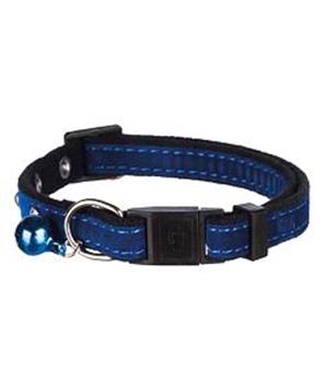 Obojek pro kočku semišový s ozdobou