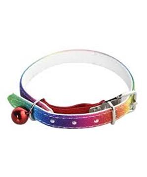 Obojek s červenou rolničkou pro kočku