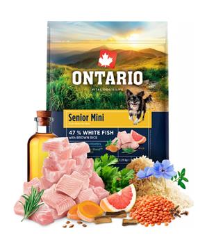 Ontario Senior Mini Fish & Brown Rice