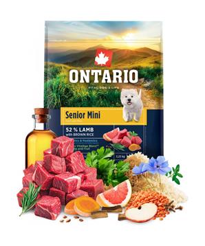 Ontario Senior Mini Lamb & Brown Rice