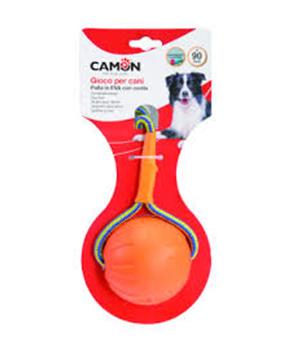 ORANŽOVÝ PLOVOUCÍ MÍČEK S LANEM 7,2 cm