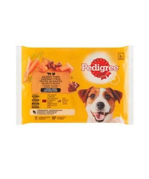 Pedigree kapsa mix.výběr se zeleninou ve šťávě
