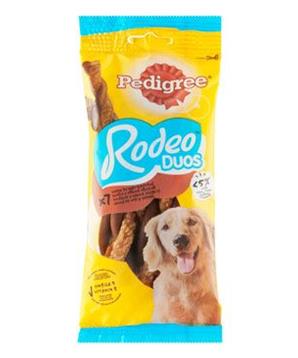 Pedigree Pochoutka Rodeo Duo hovězí a sýr 
