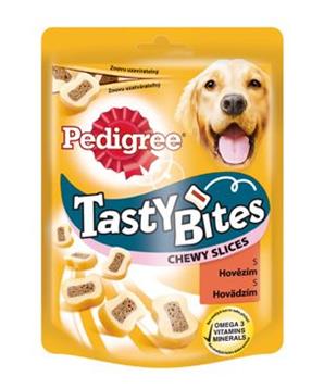 Pedigree Tasty Bites Chewy Slices s hovězím 