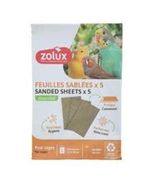 Pískové podložky pro ptáky