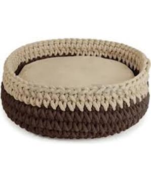 PLETENÝ KULATÝ PELECH 40 cm