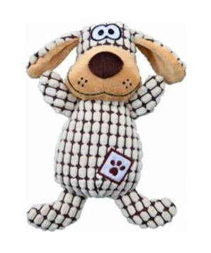 Plyšový pes kostkovaný 26 cm