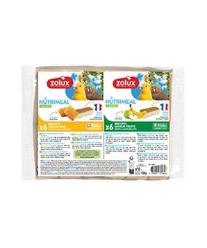 Poch. NUTRIMEAL Cookies exoti med,ovoce 2x6ks Zolux