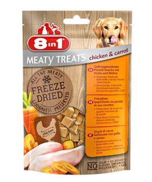 Pochoutka 8in1 FD Chicken/Carrots 