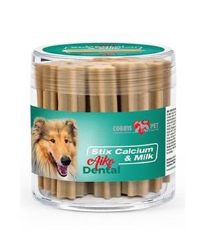 Pochoutka Aiko Dental Stix Calcium&Milk 