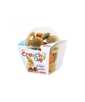 Pochoutka CRUNCHYCUP mrkev/vojtěška pro hlod