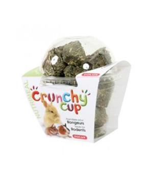 Pochoutka CRUNCHYCUP vojtěška/mrkevpro hlod