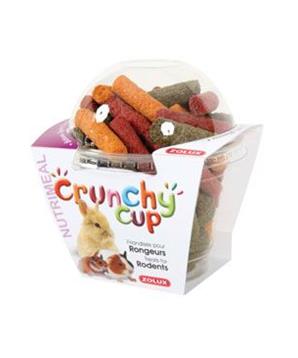 Pochoutka CRUNCHYCUP vojtěš/mrk/řepa pro hlod