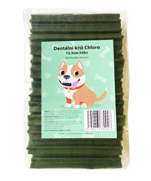 Pochoutka Dentální kříž CHloro 12,5cm 