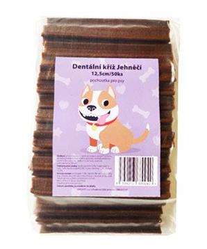 Pochoutka Dentální kříž Jehněčí 12,5cm 